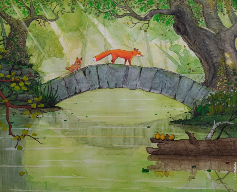 Un petit pond de pierre